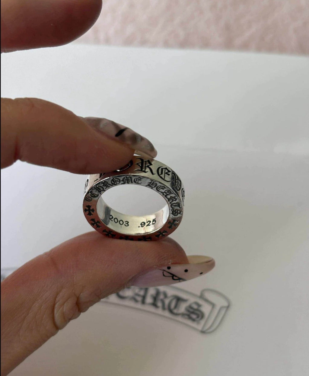 Archive forvever chrome ring - Private property 