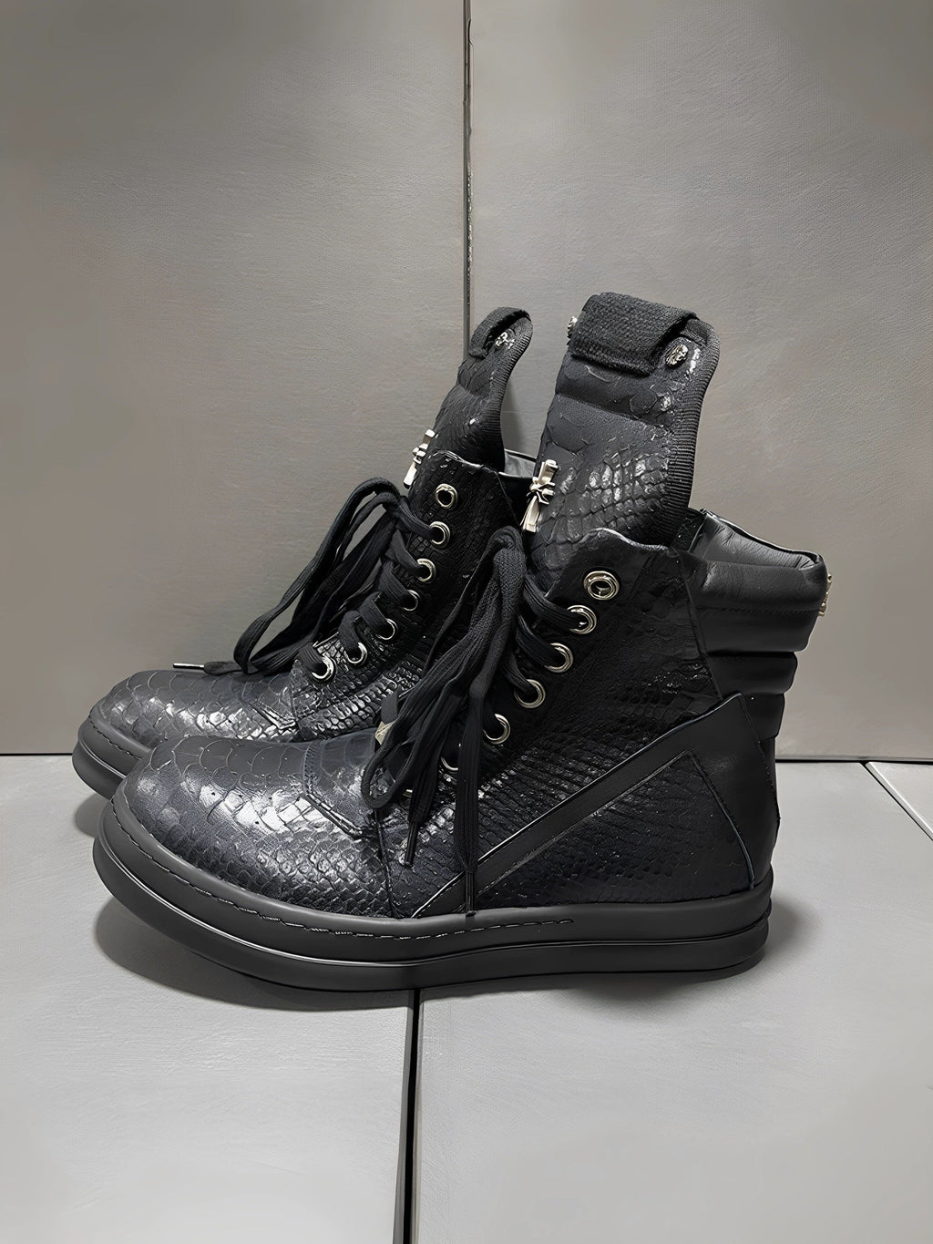 Chrome Apex Python Boots - Private property 