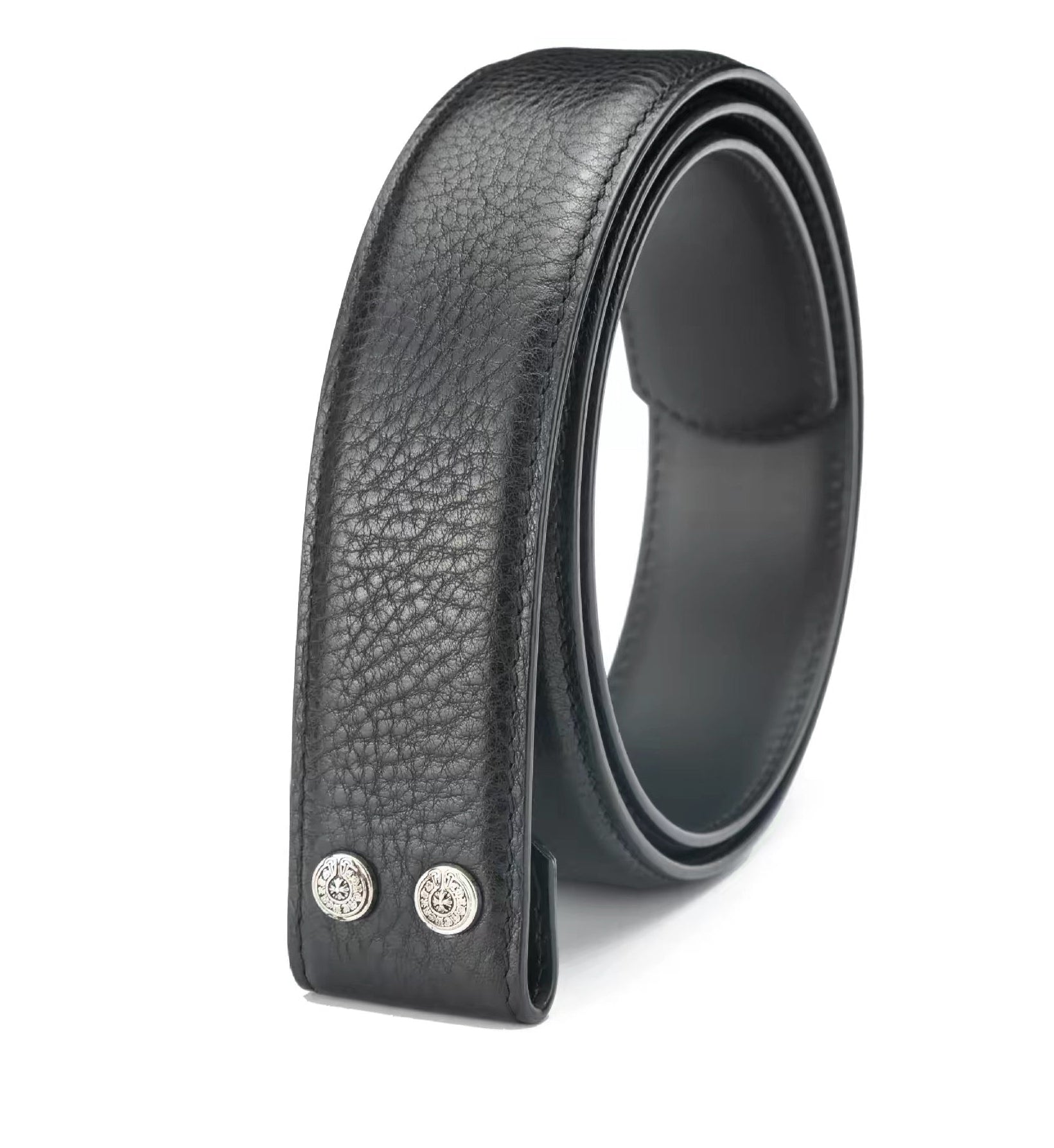 Chrome hearts leather belt strap