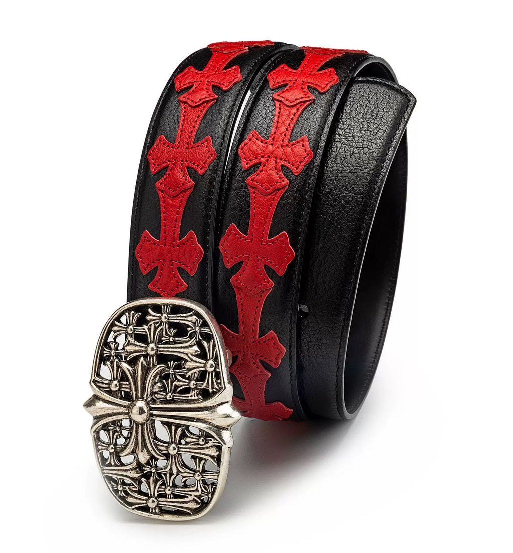 Chrome hearts cemetery belt
