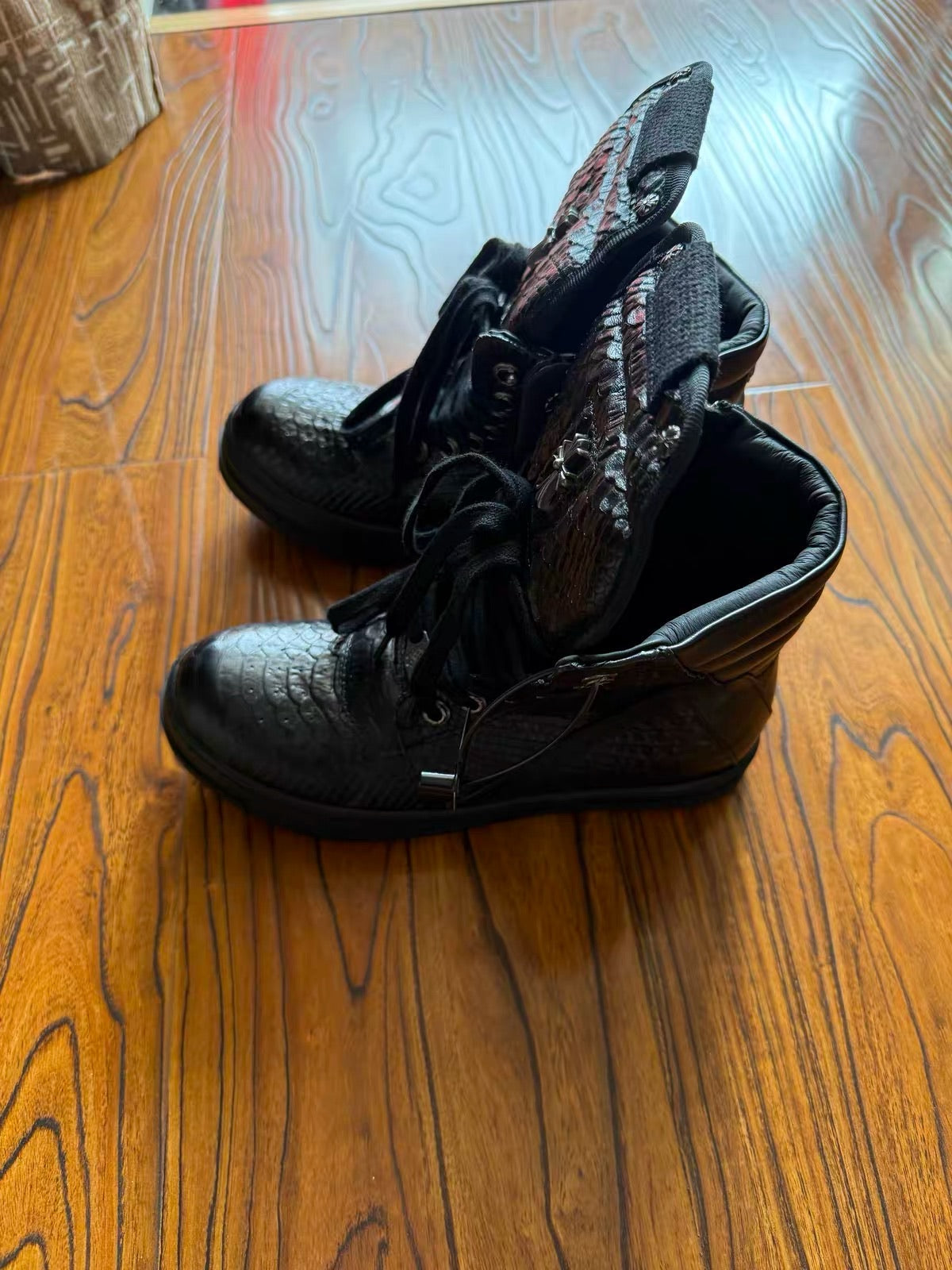 Chrome Apex Python Boots - Private property 