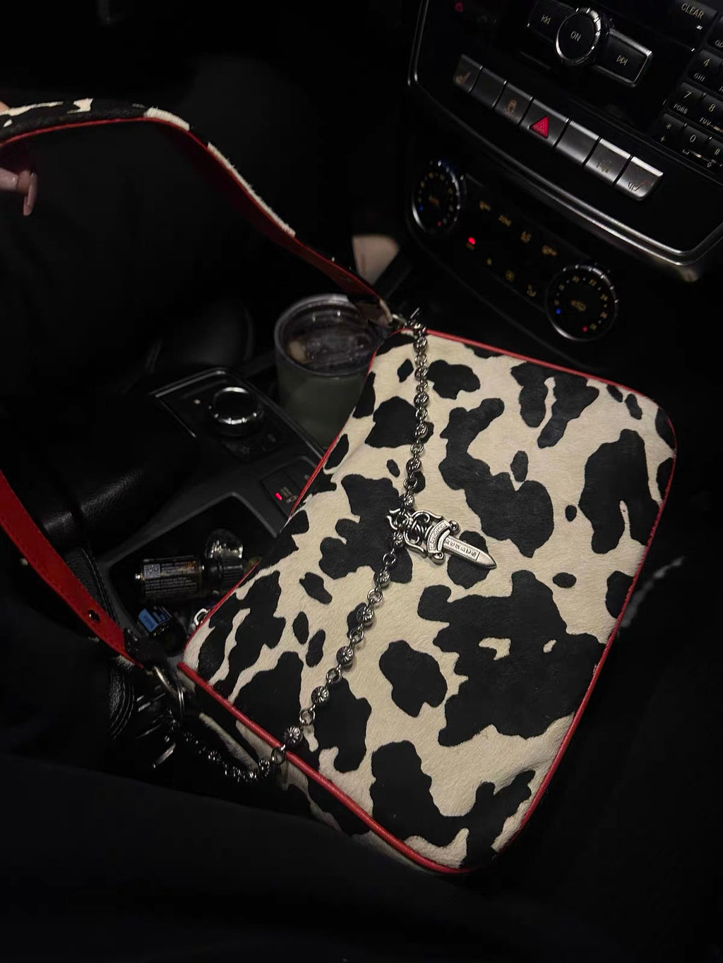 chrome cowhide bag - Private property 