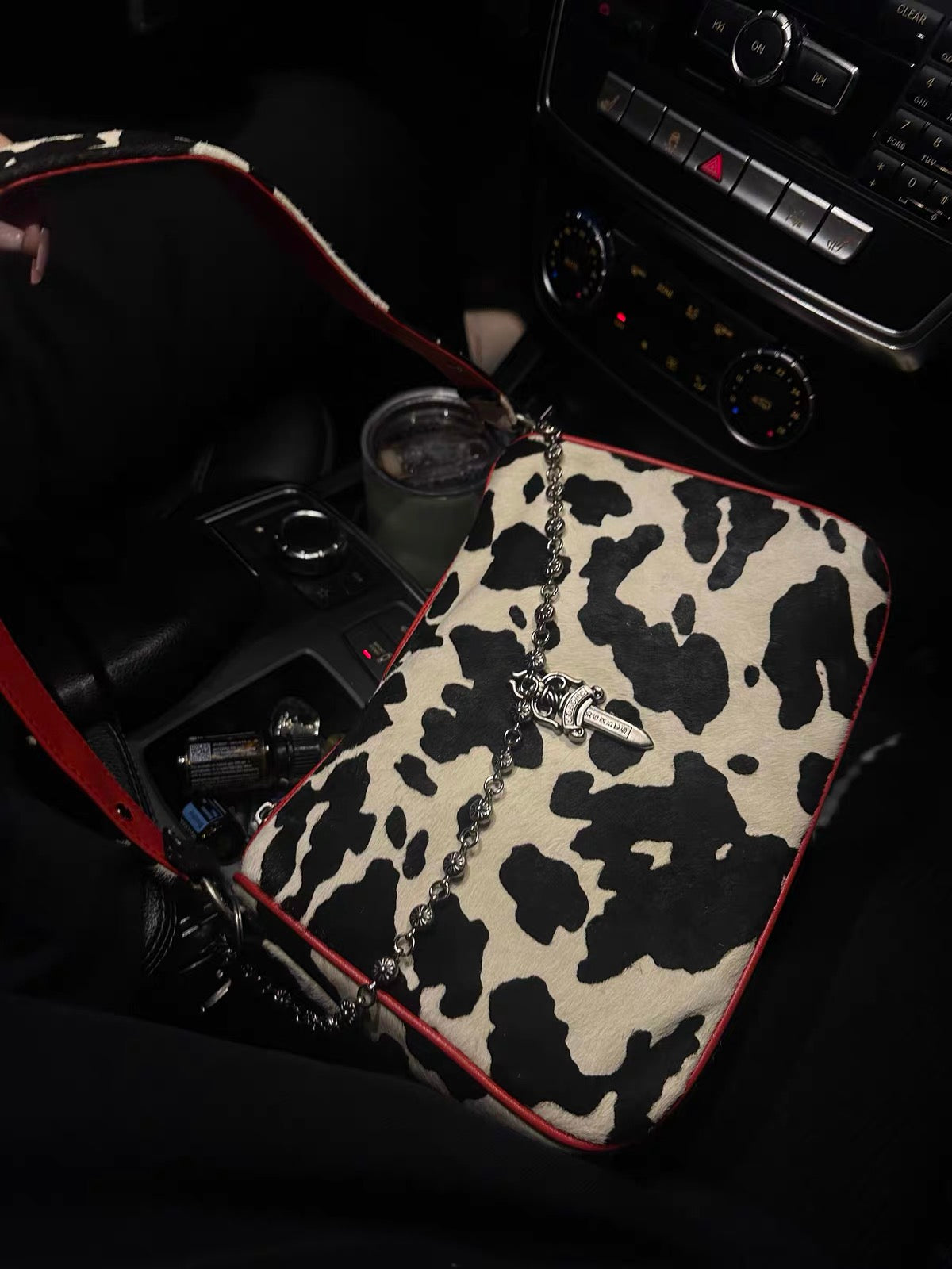 chrome cowhide bag - Private property 