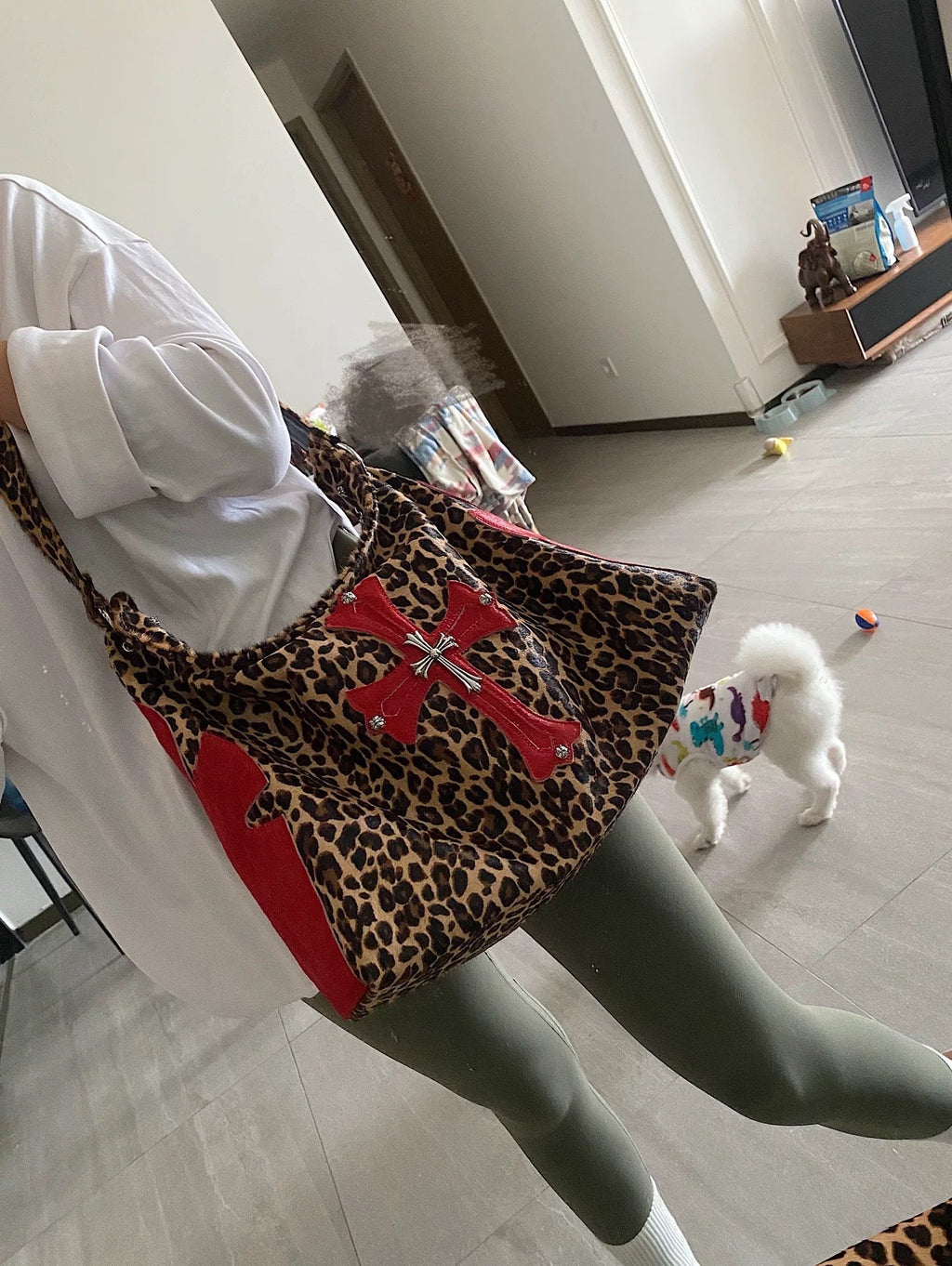 Chrome  Leopard bag - Private property 