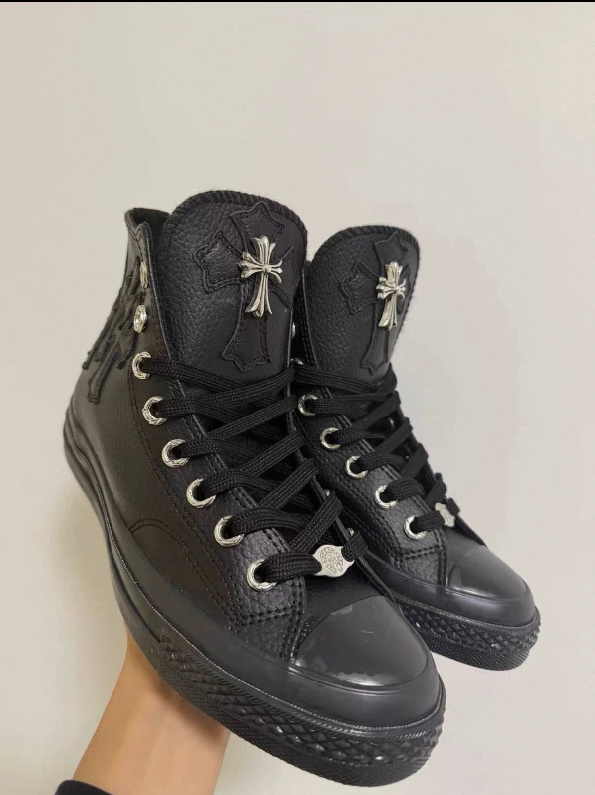 Archive noir Chrome Cross High-Top - Private property 