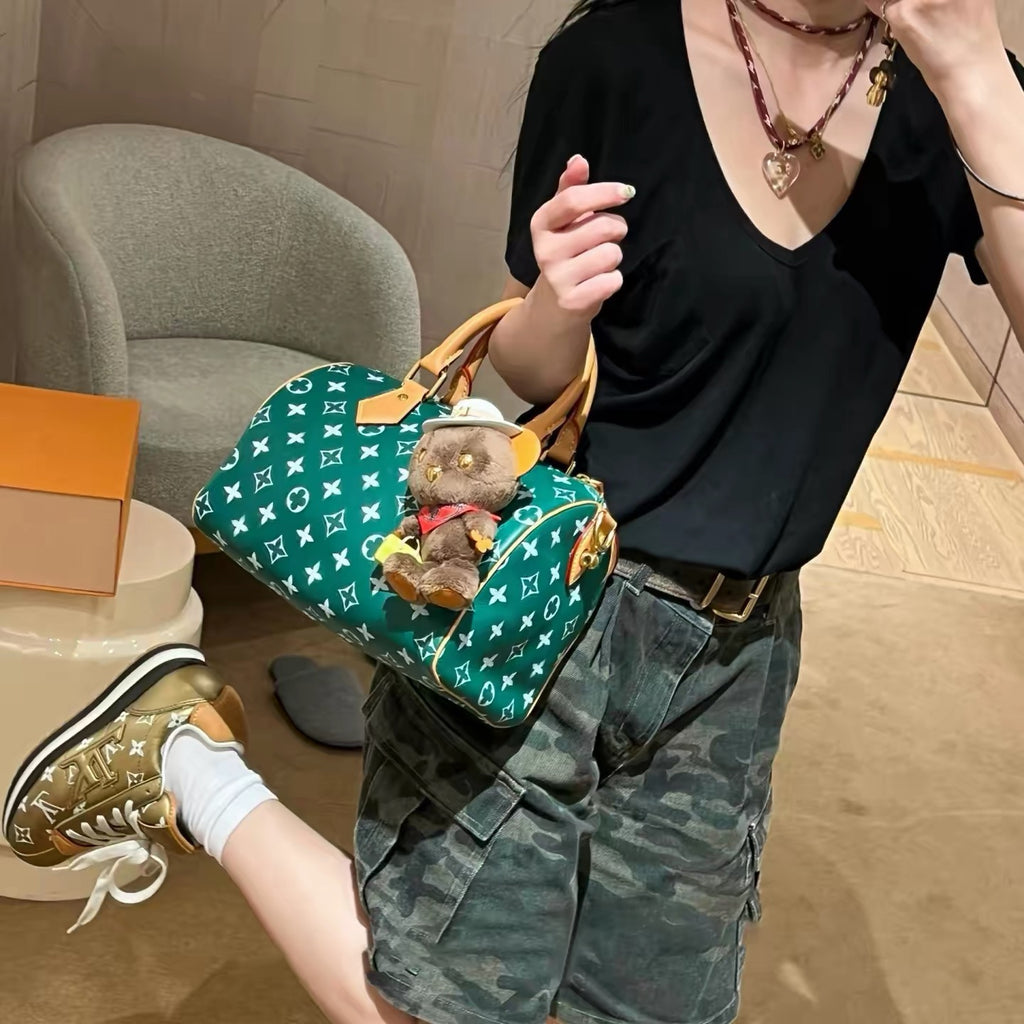 Archive monogram bag