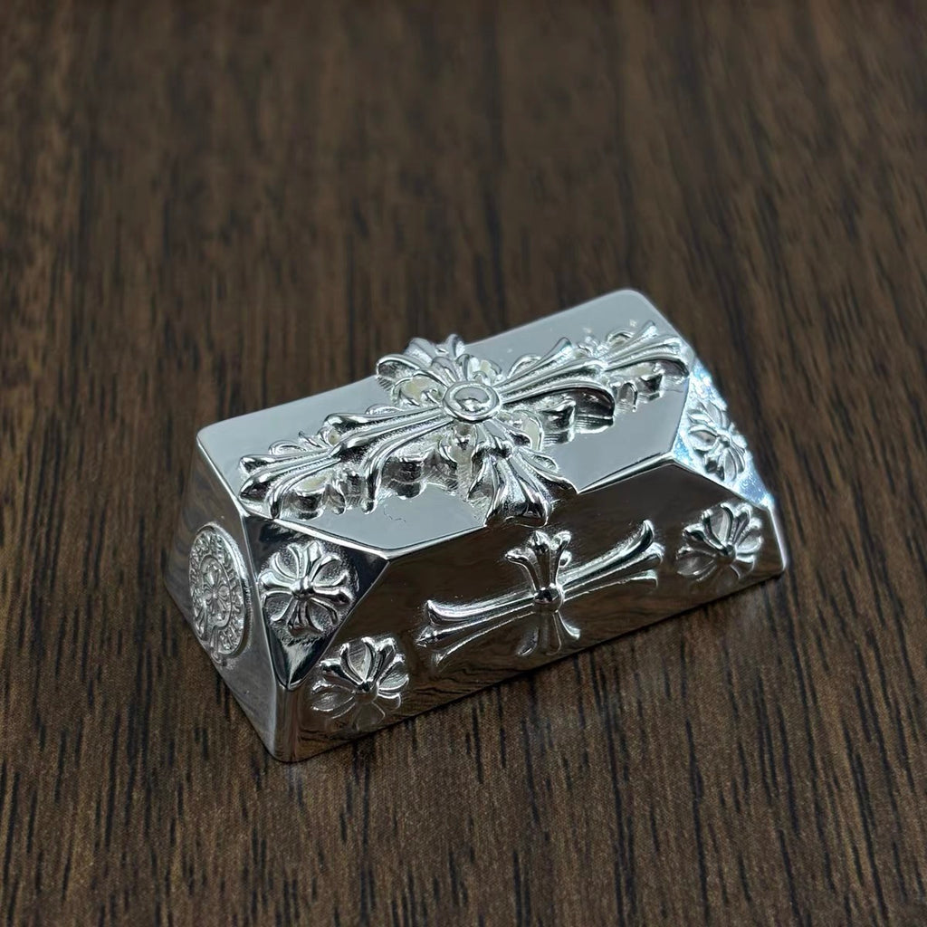 Chrome hearts silver chrome keyboard