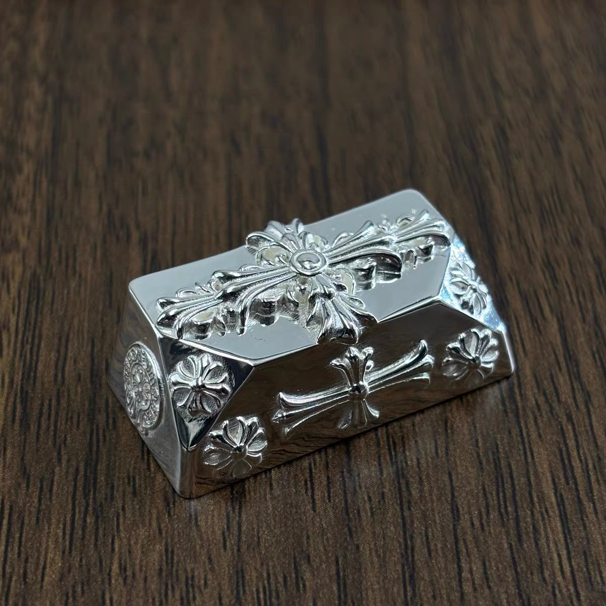 Chrome hearts silver chrome keyboard
