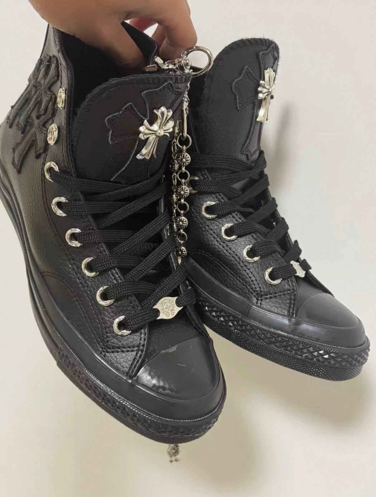 Archive noir Chrome Cross High-Top - Private property 