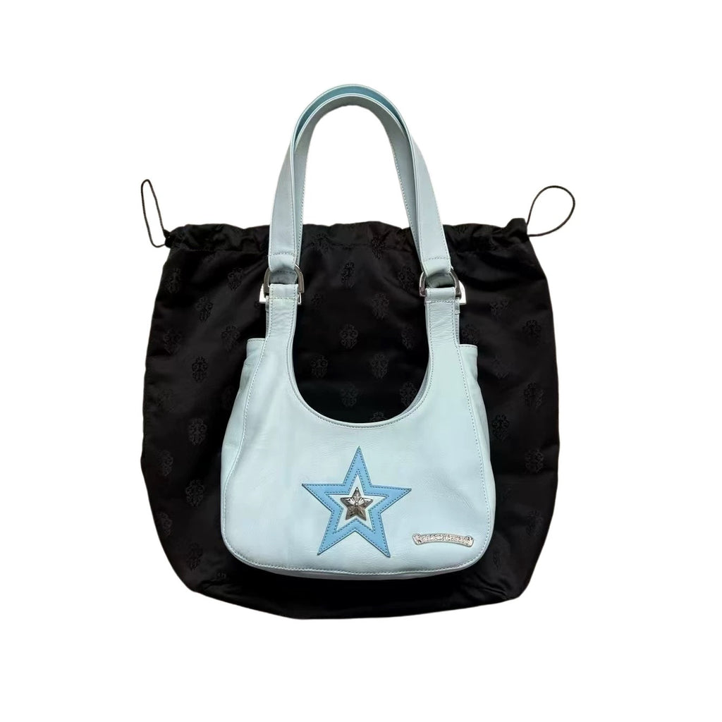 Archive blue chrome bag