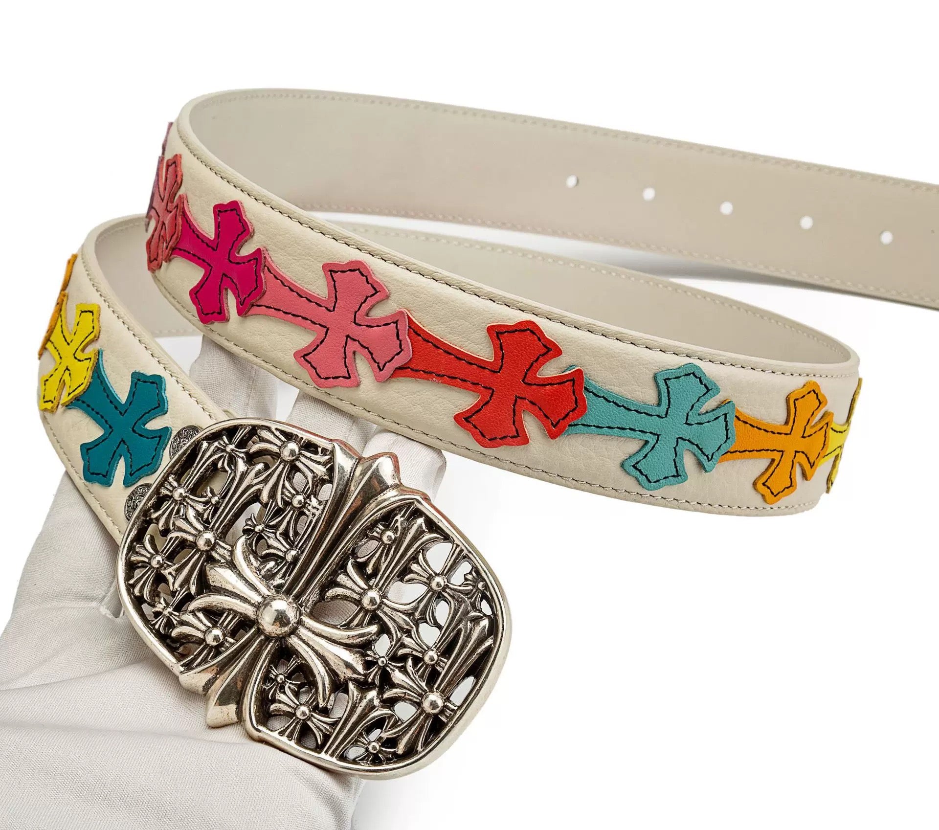 Chrome hearts cemetery belt