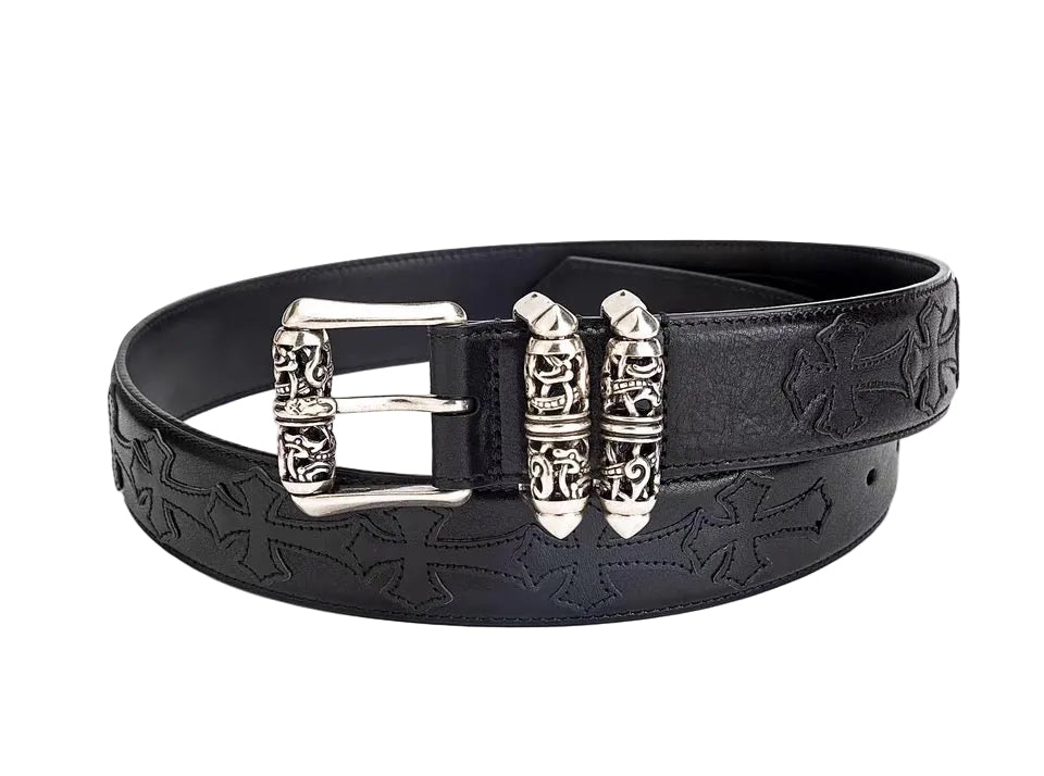 Chrome hearts double roller belt