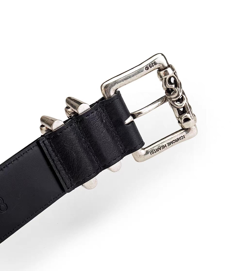 Chrome hearts double roller belt