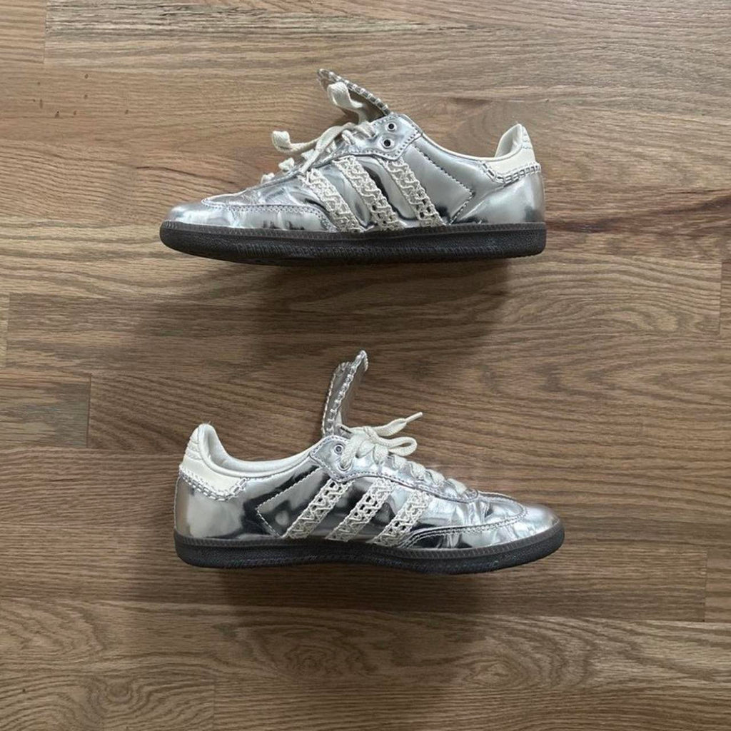 Adidas Women's grey silver Trainers