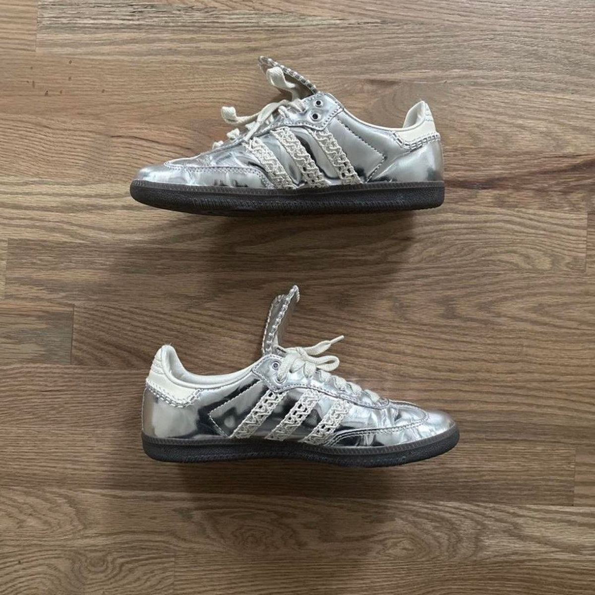 Adidas Women's grey silver Trainers