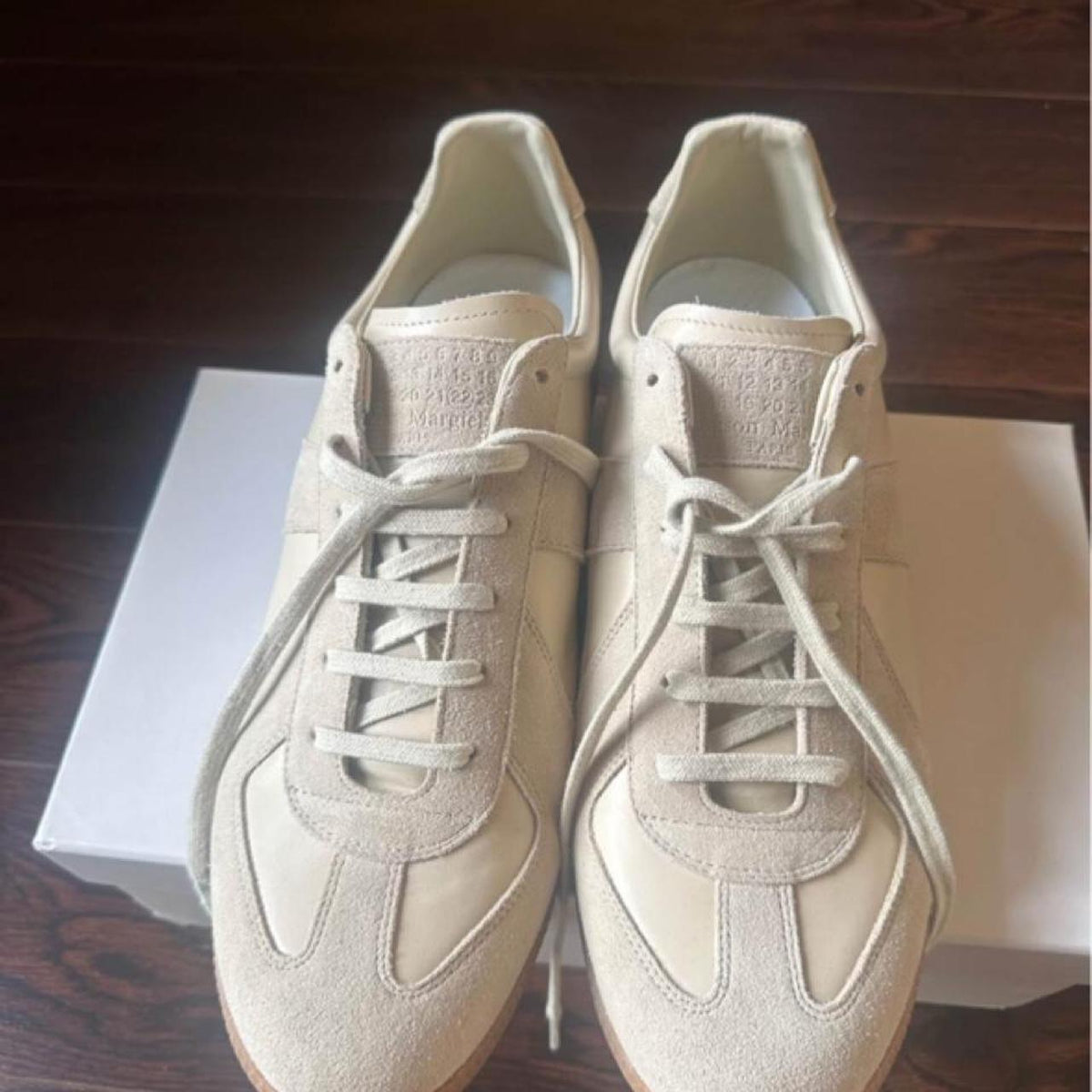 Mm6 cream tan Trainers