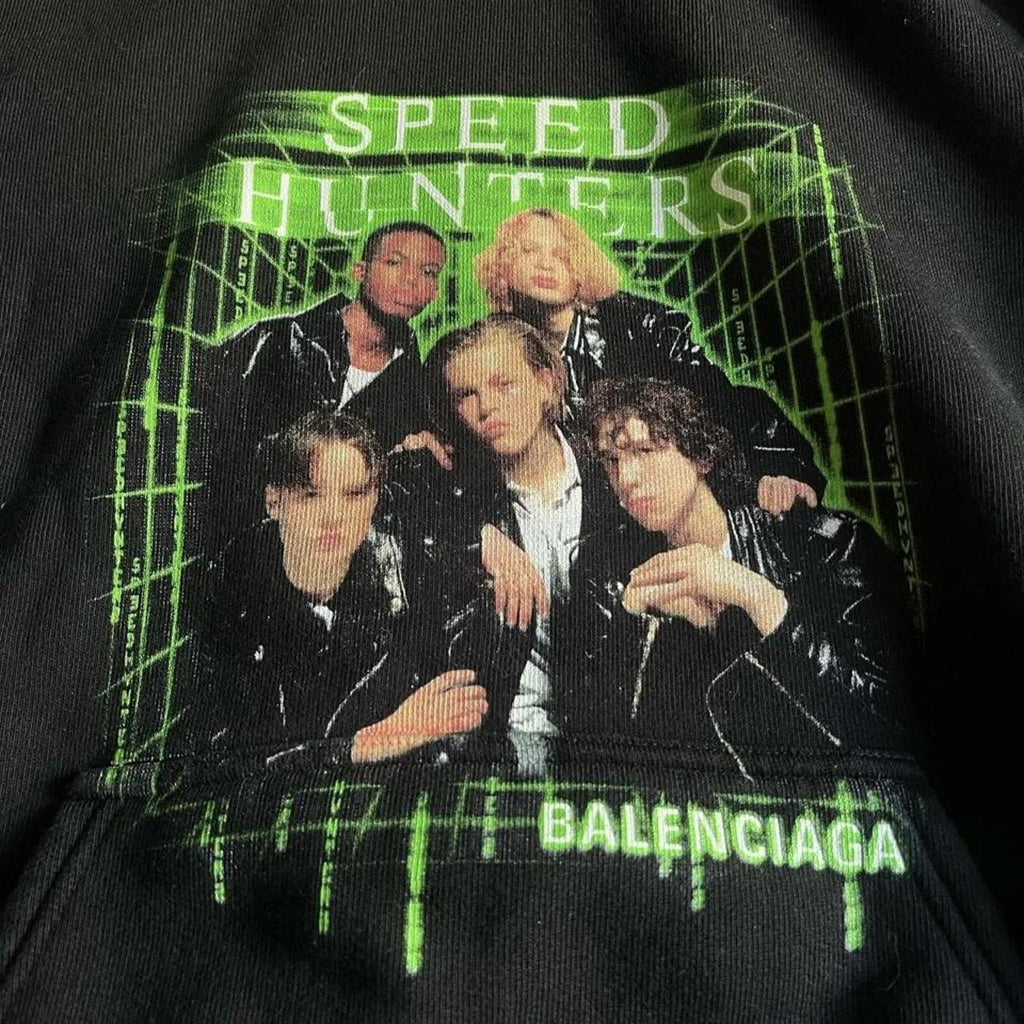 Balenciaga Men's black Hoodies