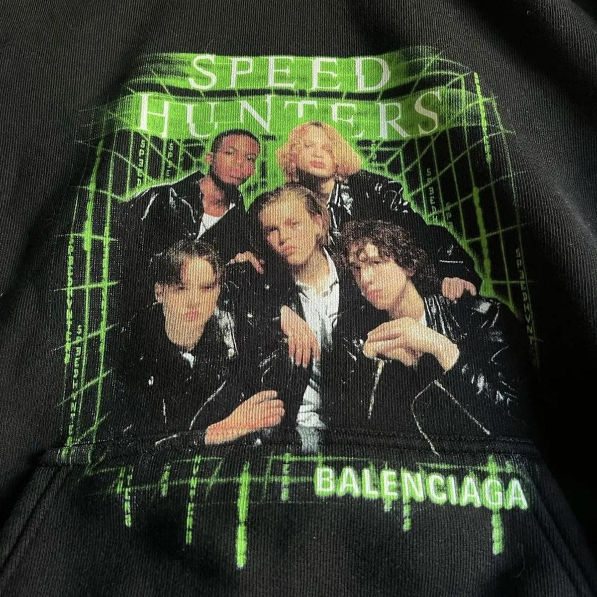 Balenciaga Men's black Hoodies