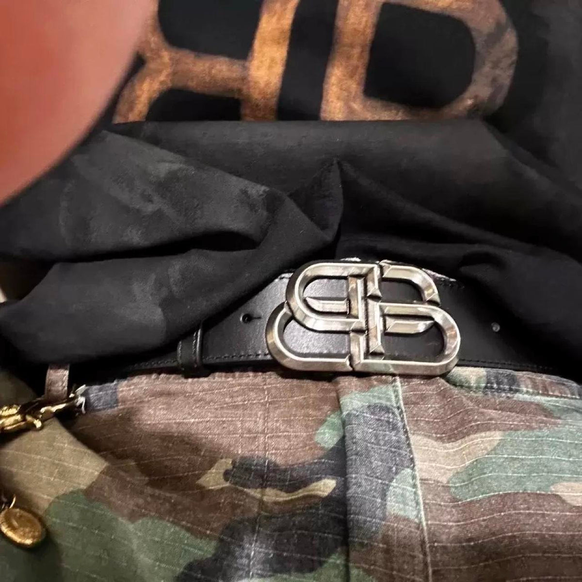Balenciaga Women's black Belts