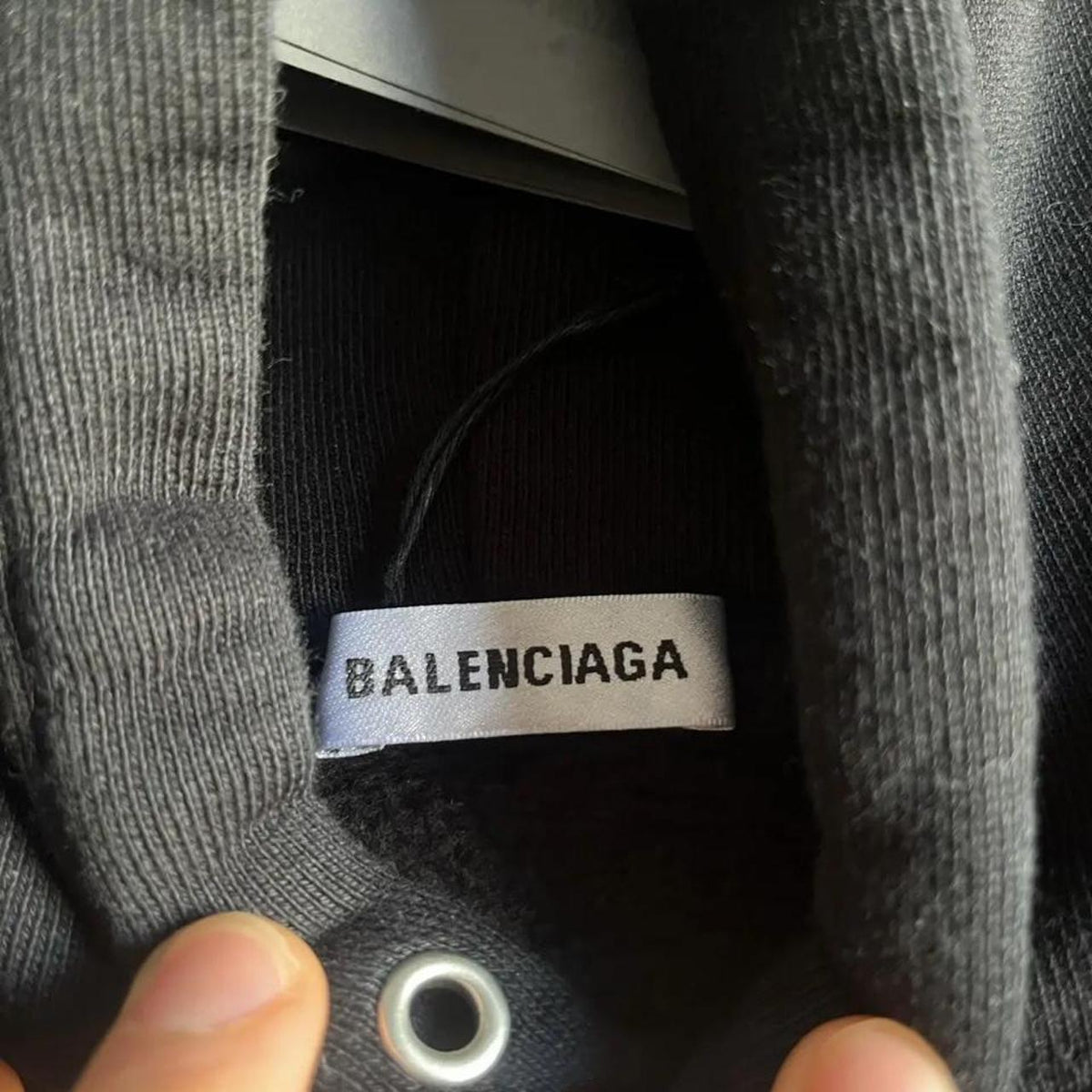 Balenciaga Men's black Hoodies