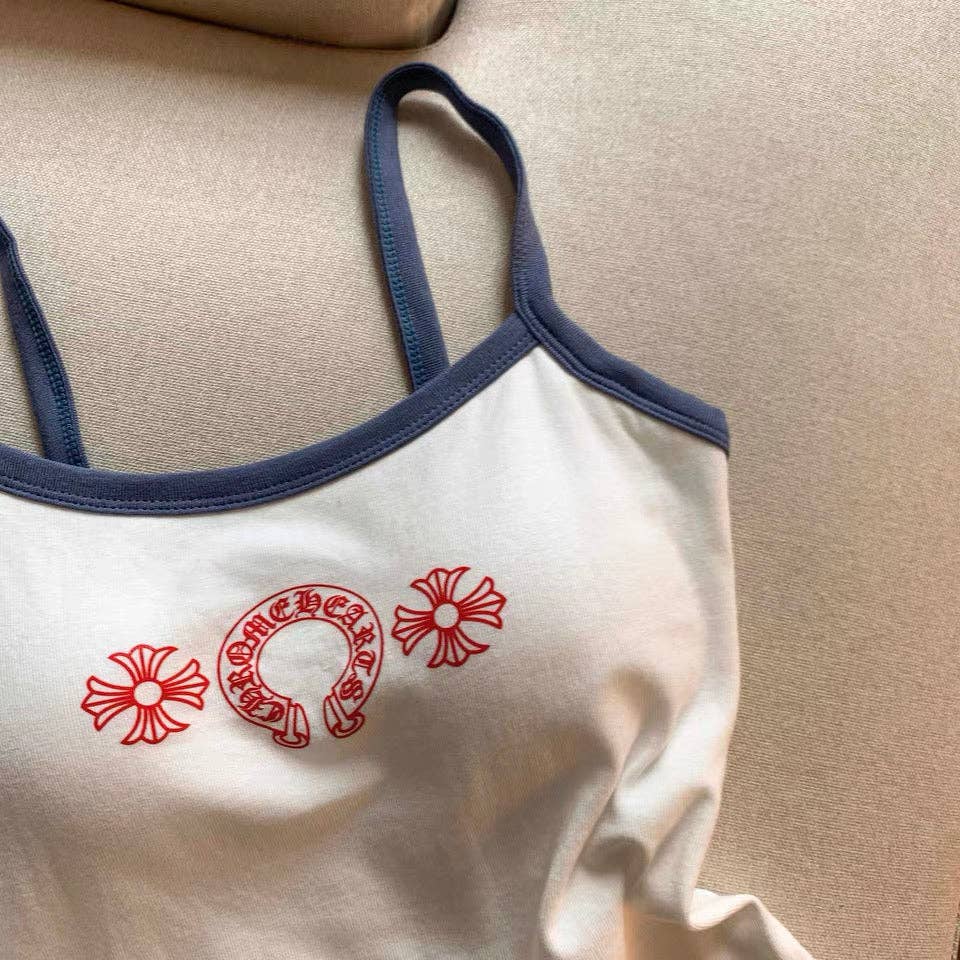 Archive Chrome crop tank top