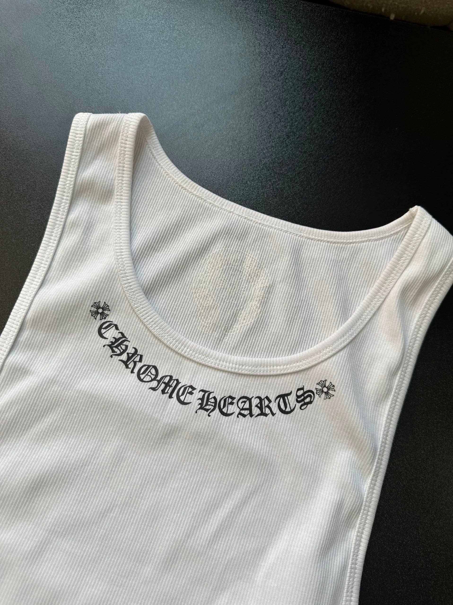 Archive Chrome "love you" tank vest