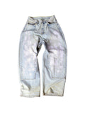 Archival Denim – Light Wash with Distressed Paint Finish