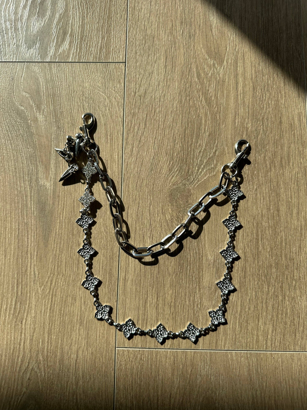 Denim chain accessories