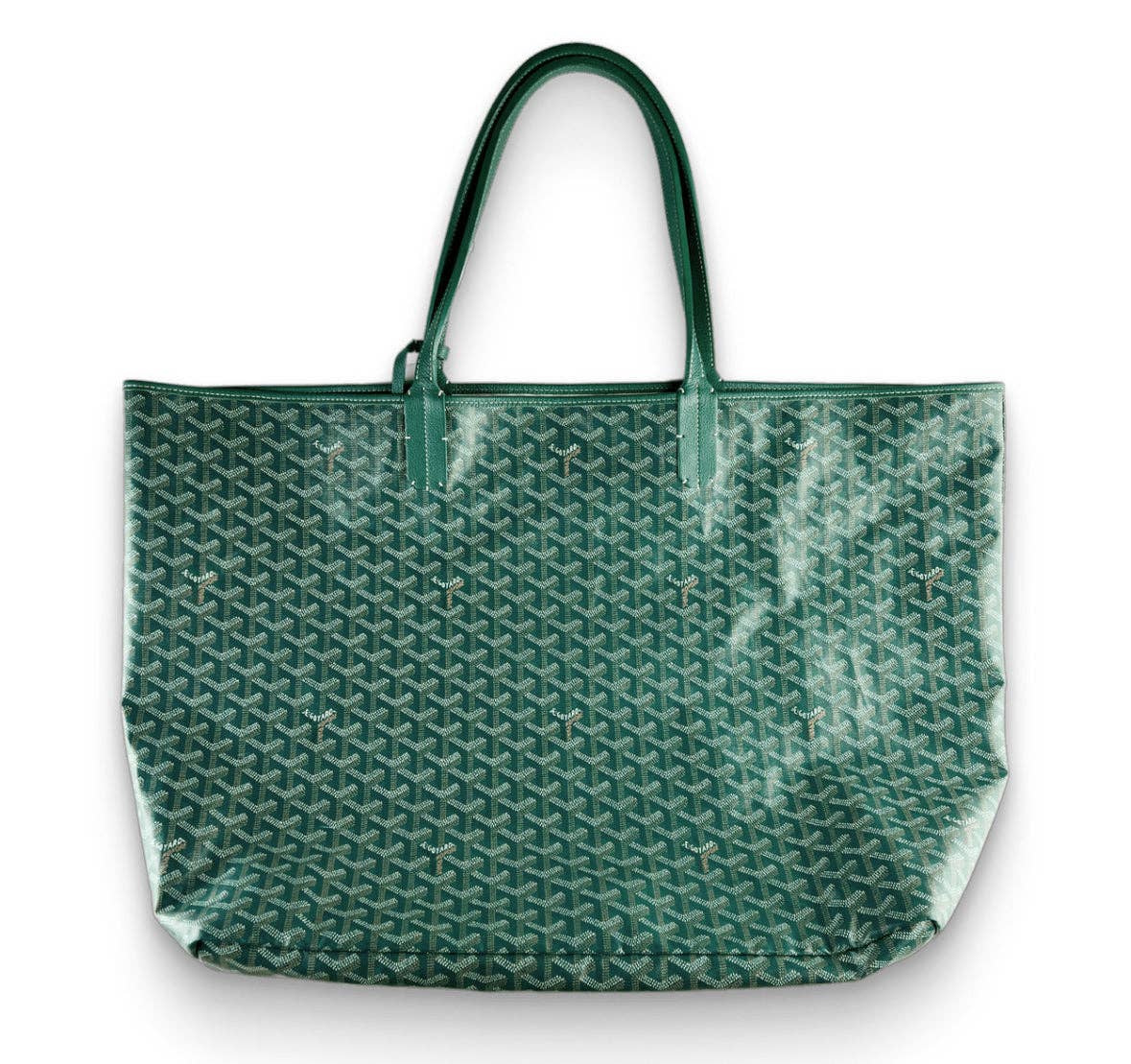 Green goyard bag