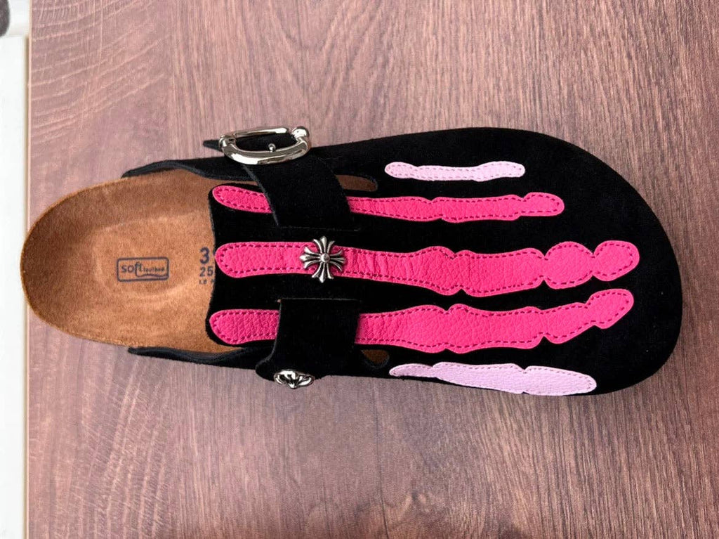 Archive Chrome Suede Mules
