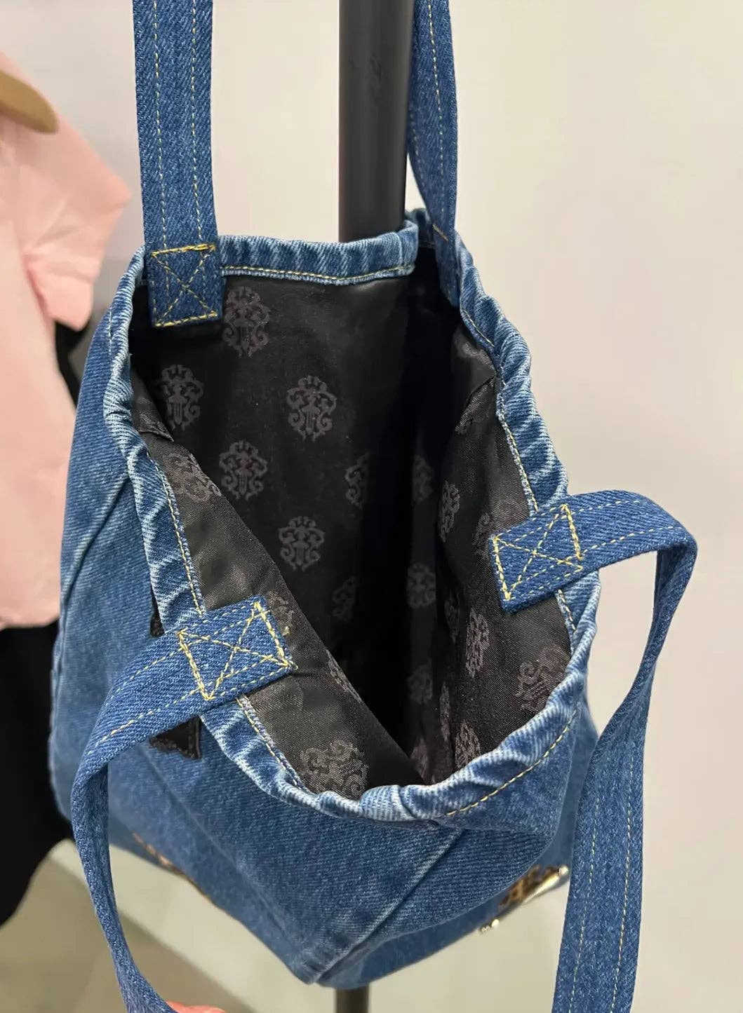 Archive Chrome blue tote bag