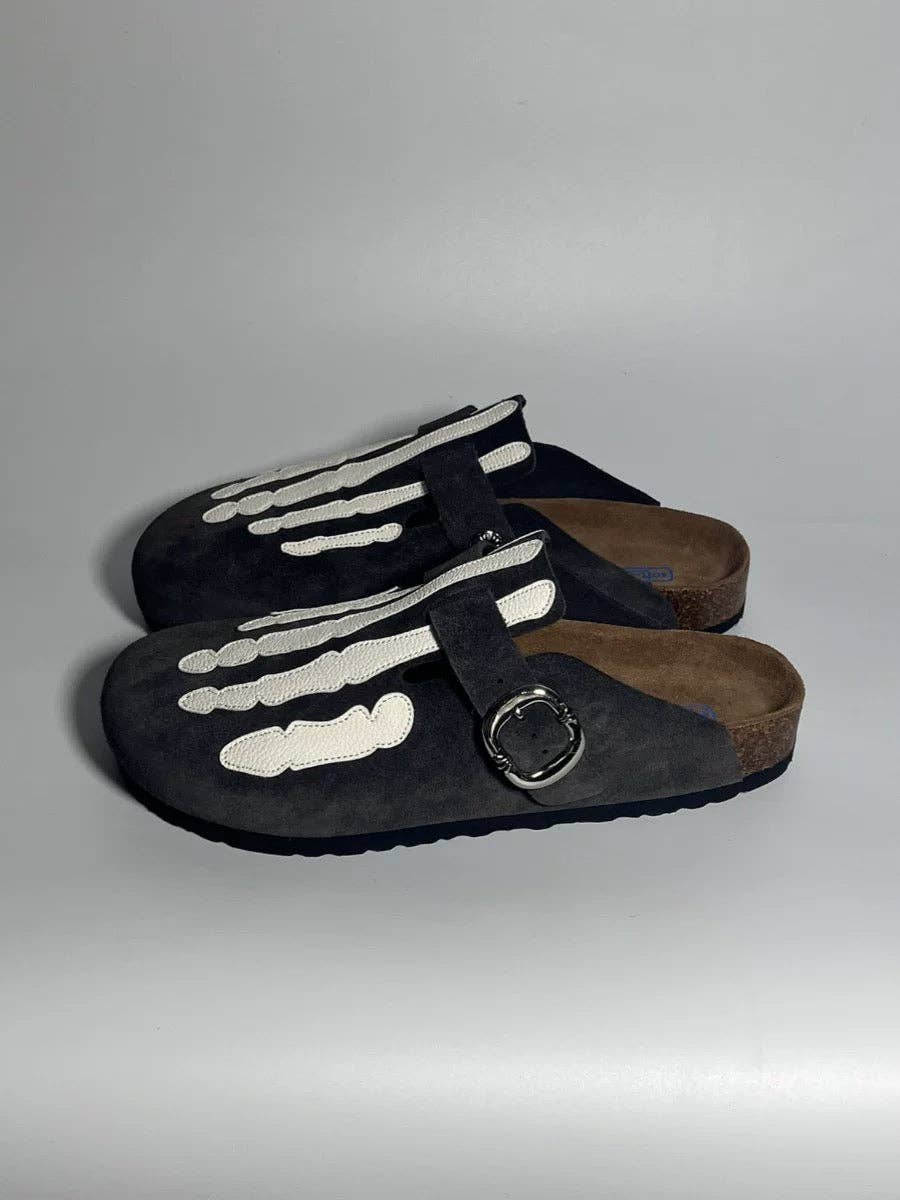 Archive Chrome Suede Mules
