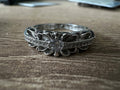 Chrome hearts rings with diamond gemstone