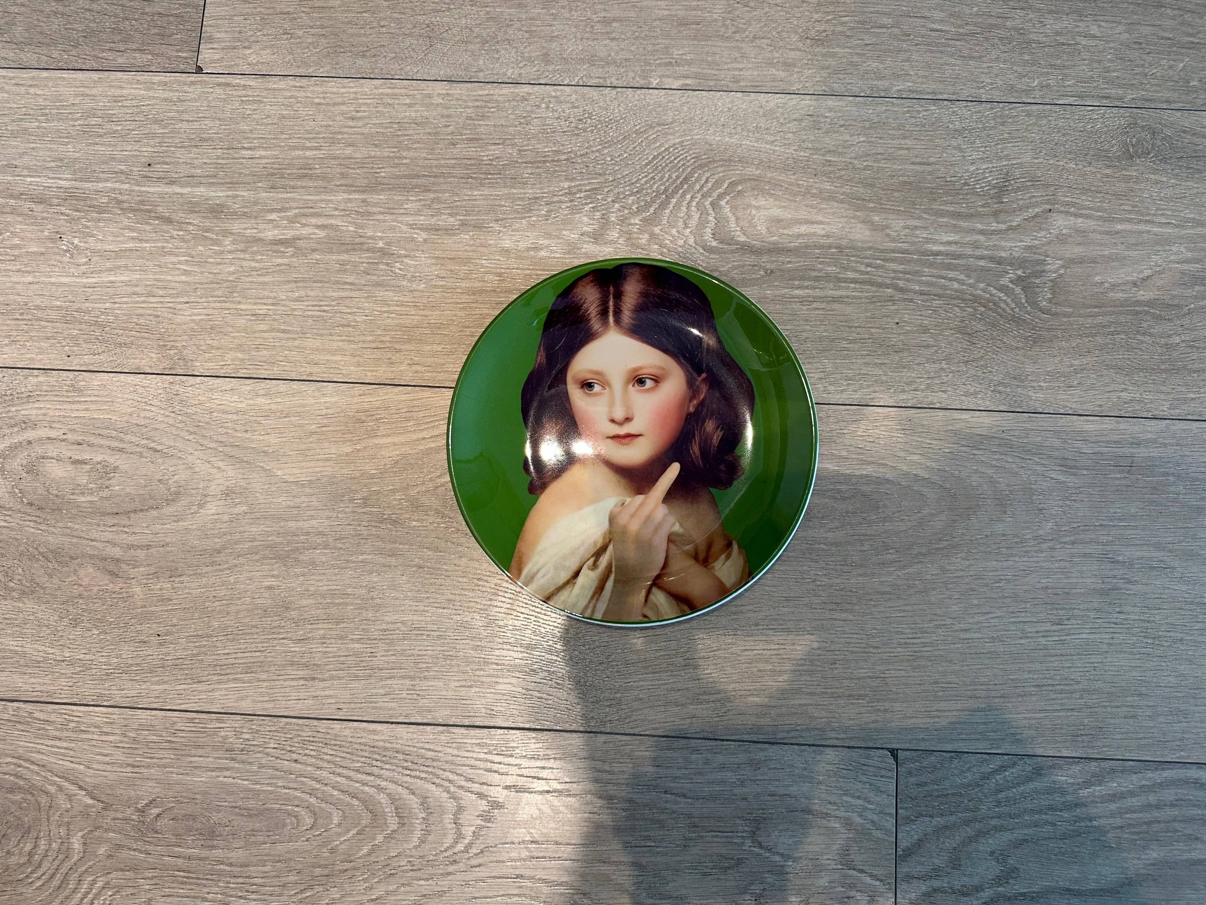 Decorative Plate Portrait Wall Art