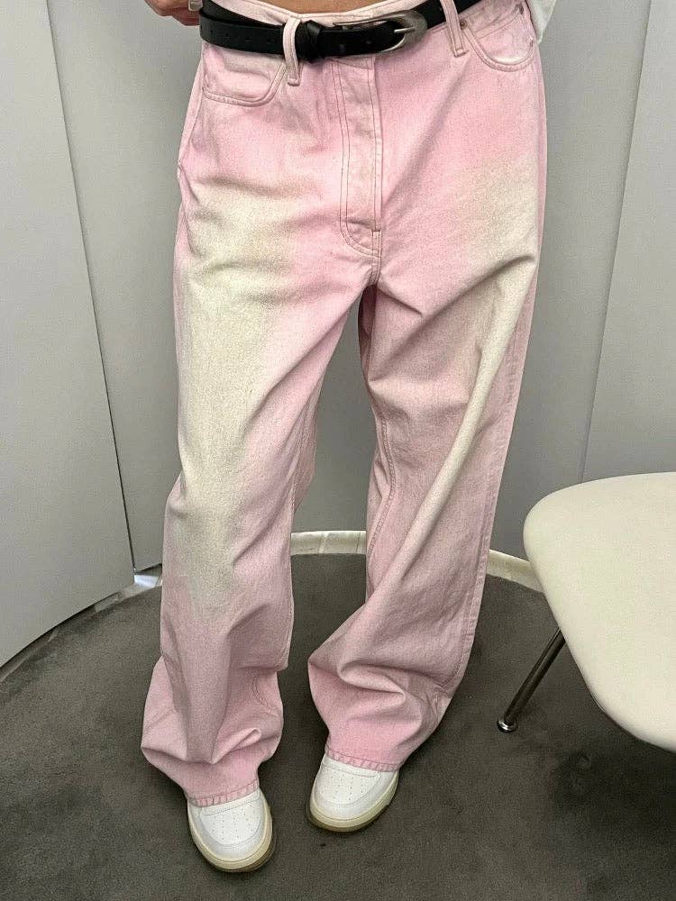 Archival Denim – Light Wash with Distressed Paint Finish