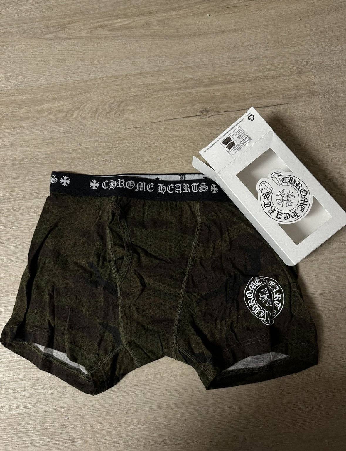 Archive Chrome camo underwear briefs