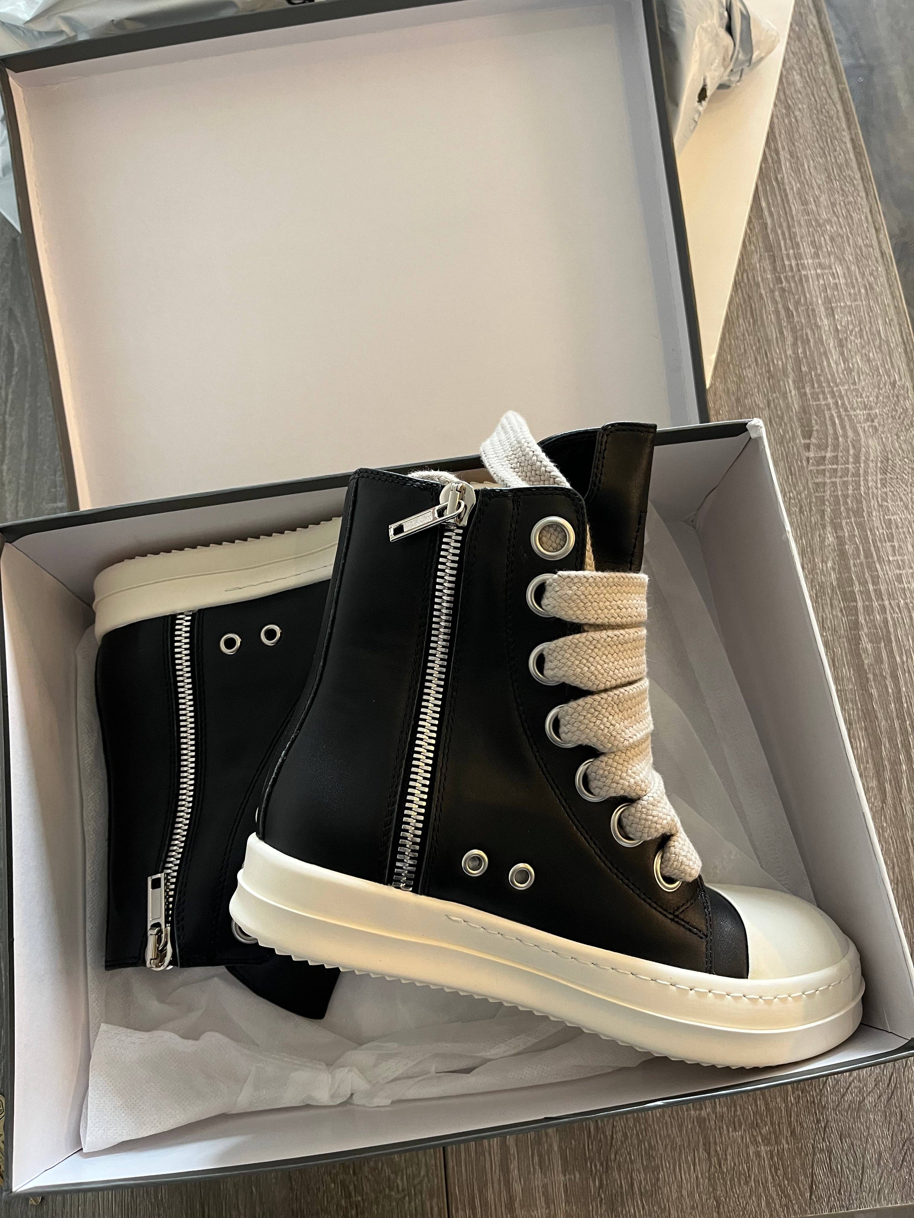 Archive ramones high tops jumbo laces