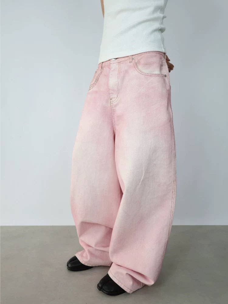 Archival Denim – Light Wash with Distressed Paint Finish