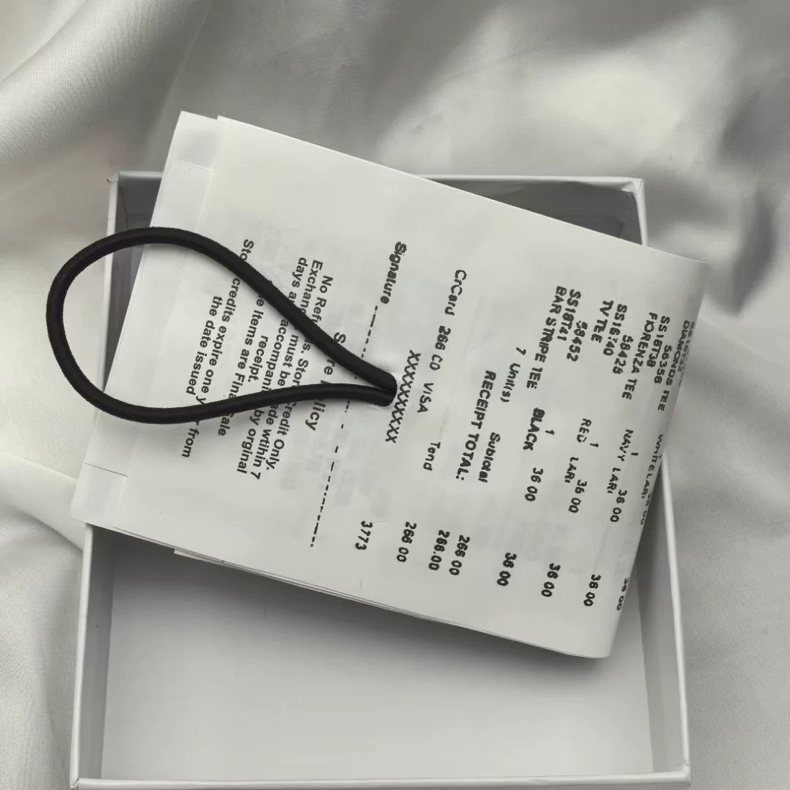 Archive attire receipt Dollar Bill Wallet