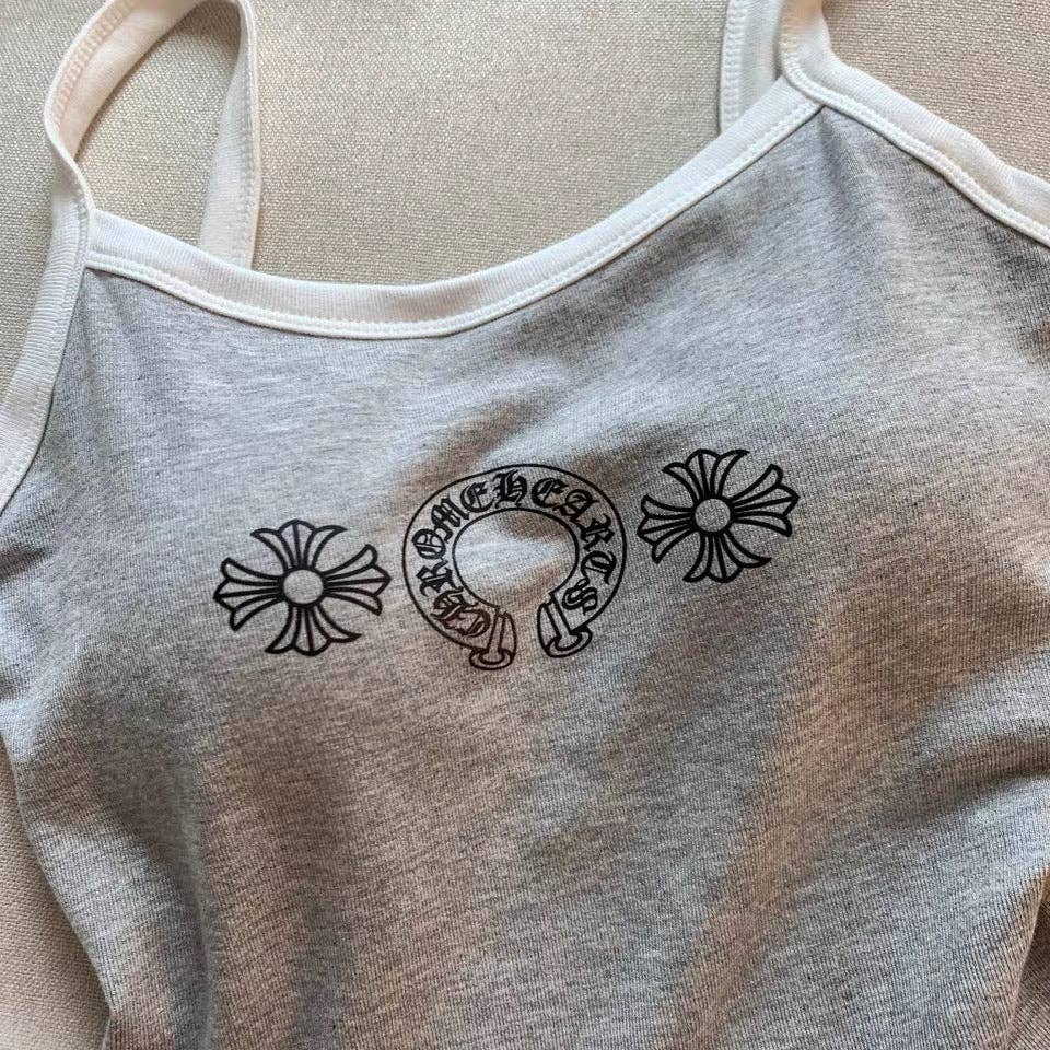 Archive Chrome crop tank top