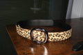 Chrome hearts Leopard belt