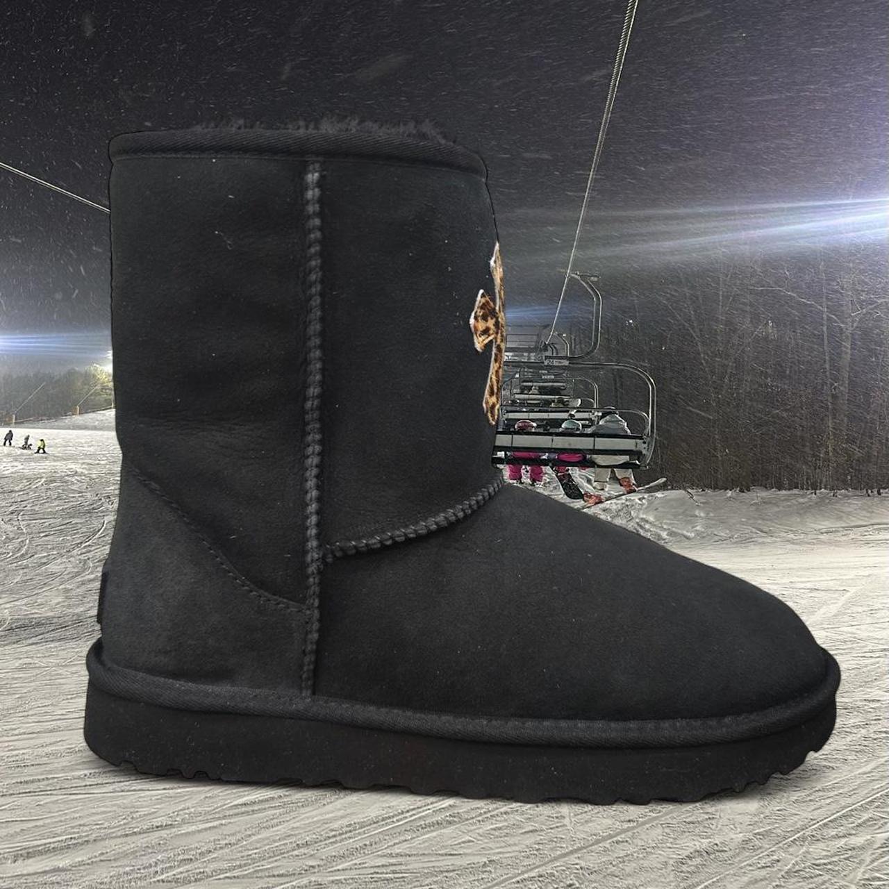 Black Chrome leopard   boots - Private property 