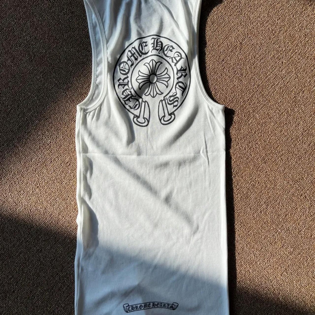 white tank vest top - Private property 