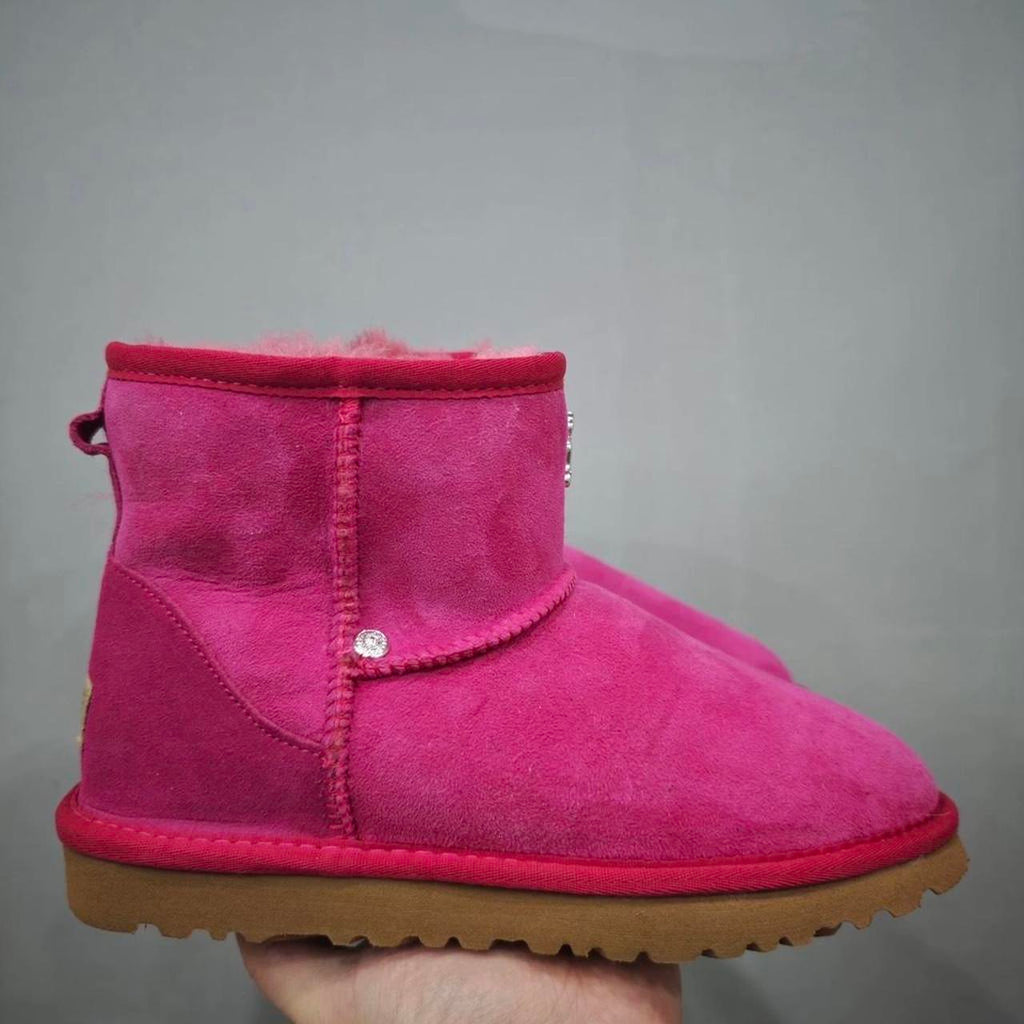 Pink chrome UGG boots with silver charmsVery... - Private property 