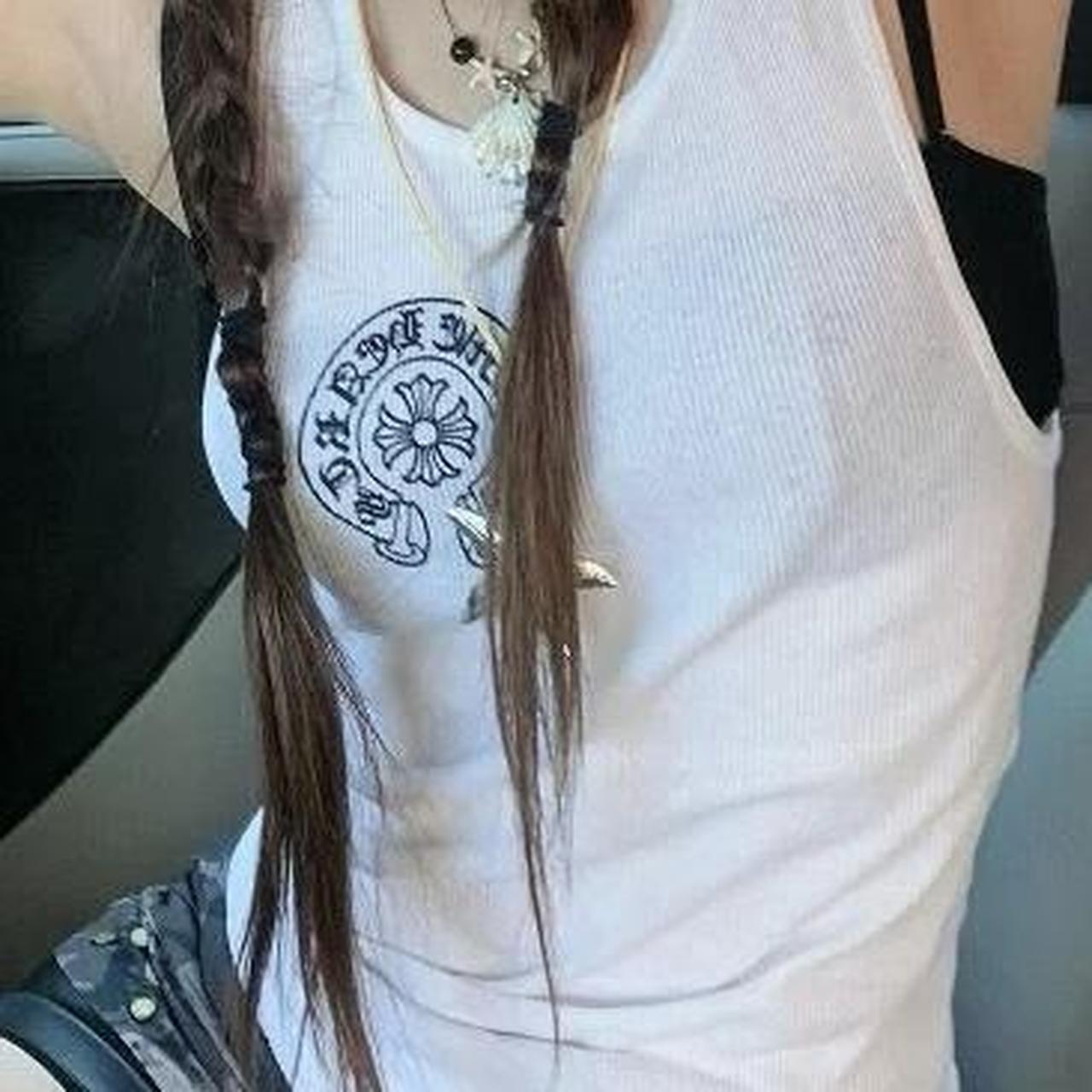 white tank vest top - Private property 